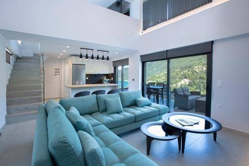 Villa voor 7 personen, with zwembad and uitzicht as well as tuin in Agios Nikitas