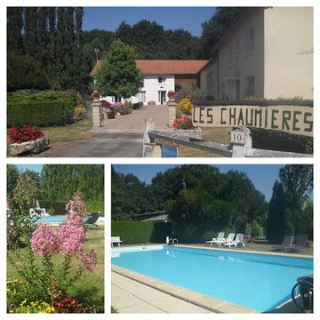 Gîte pour 5 personnes, avec jardin et piscine, animaux acceptés dans les Deux-Sèvres