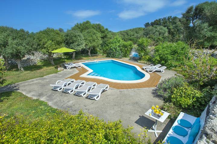 Casa rural para 8 personas, con jardín en Maó - 2