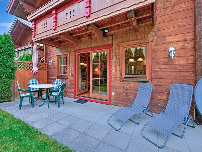 Village vacances pour 6 personnes, avec sauna ainsi que jardin et terrasse, animaux acceptés dans les Alpes