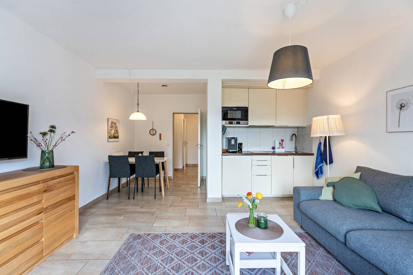 Ganze Wohnung, 'Gartenglückchen' in Meeresnähe mit Garten und Wlan in Noer, Eckernförder Bucht