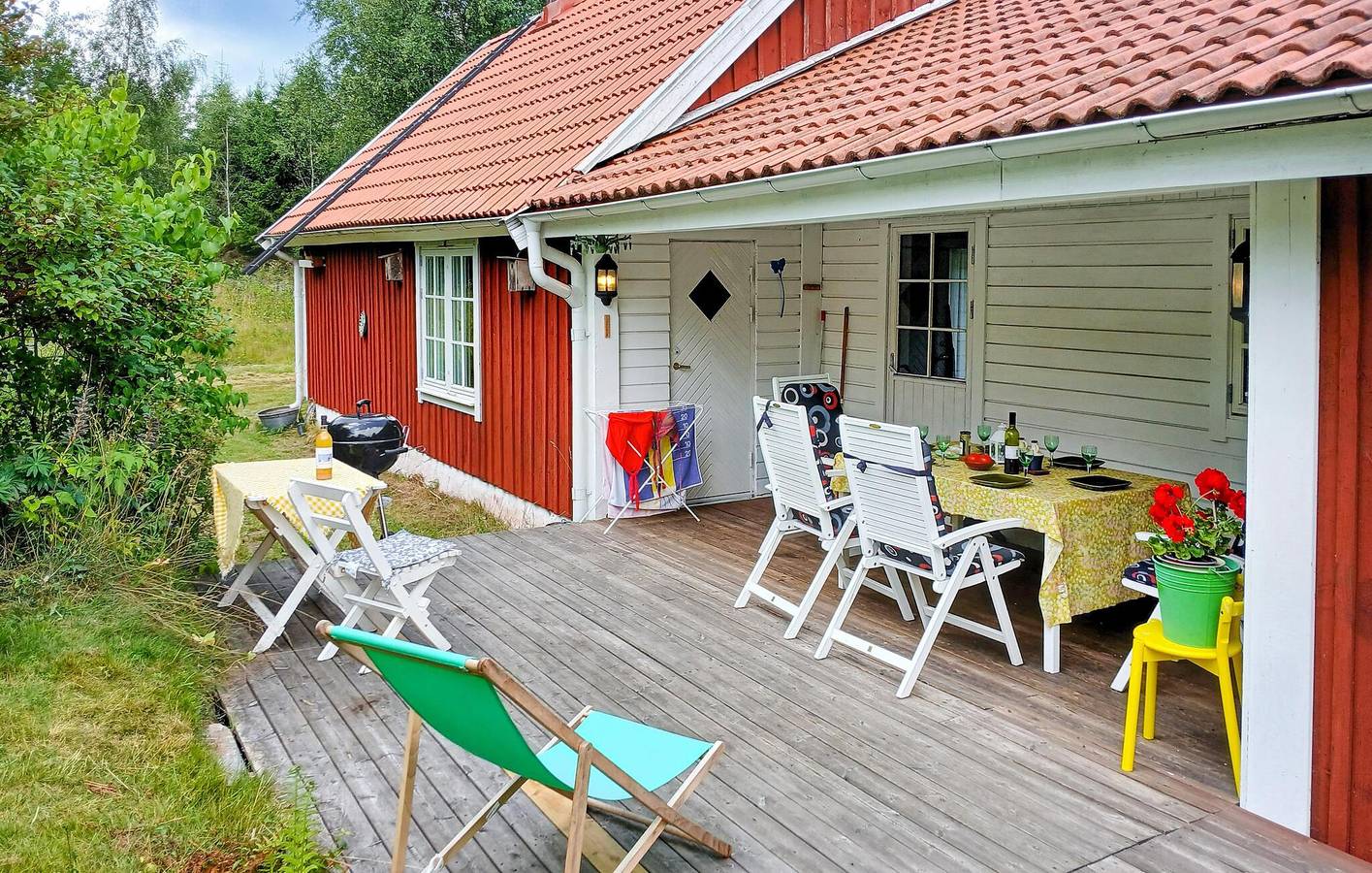 Ferienhaus für 6 Personen mit Terrasse in Osby und Umgebung
