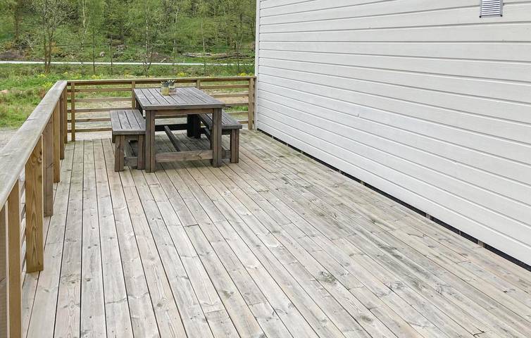 Ferienhaus für 5 Personen mit Terrasse in Farsund