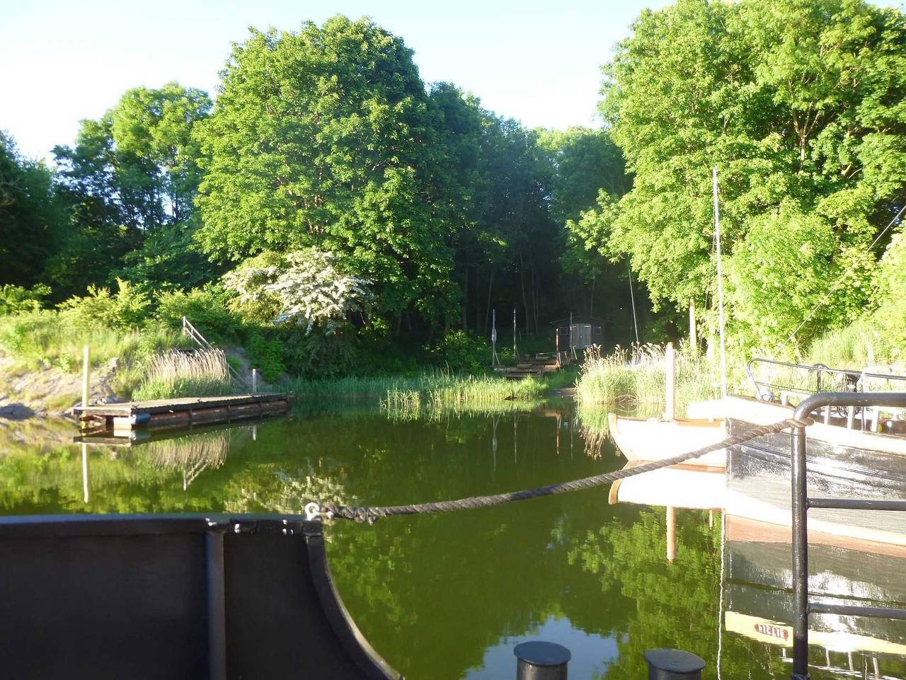 Hausboot Dänholm - Hausboot in Dänholm, Stralsund