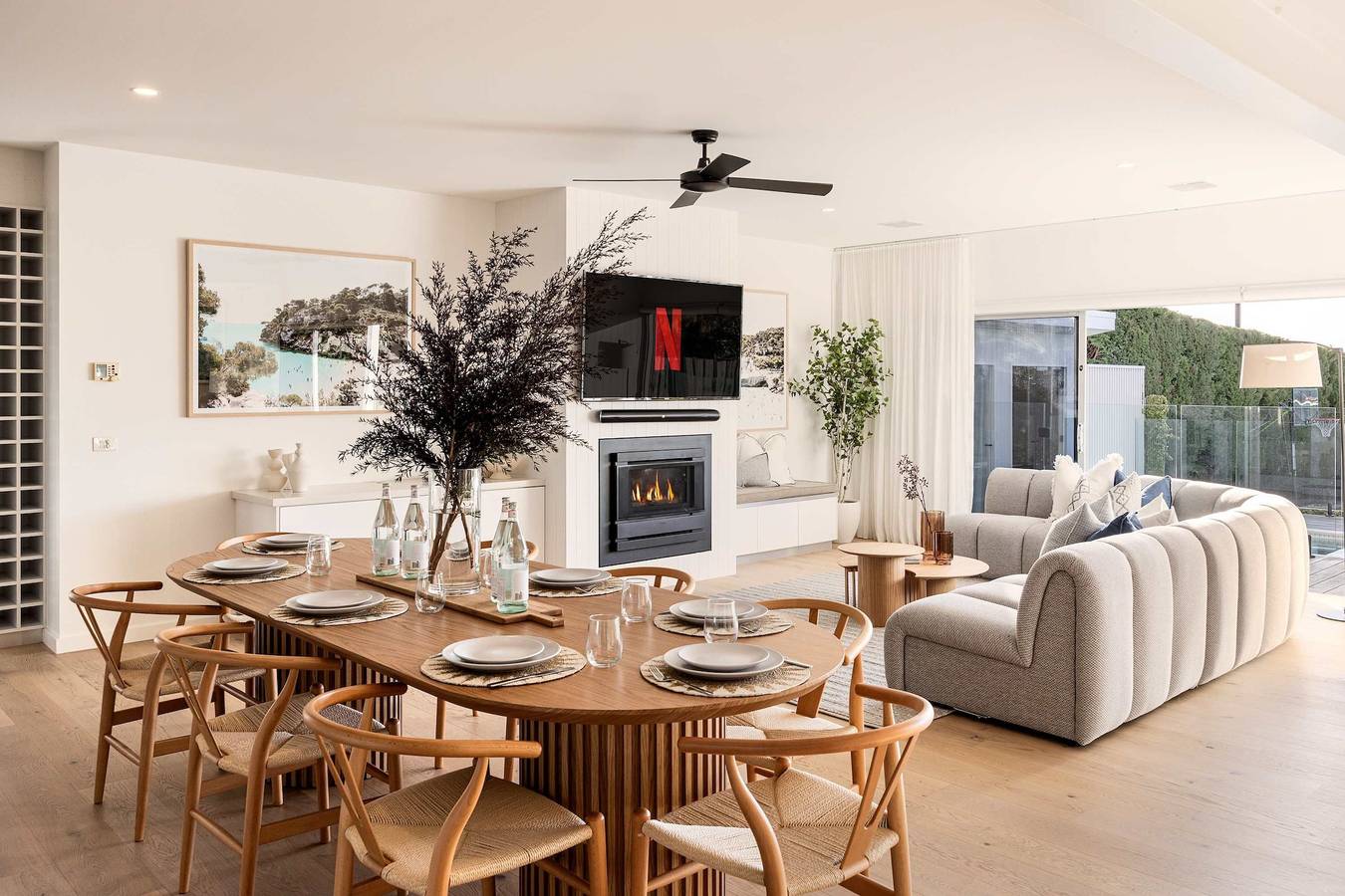 Stanford Luxury Pool Sauna Spa Tennis Court in Melbourne, Mornington Peninsula