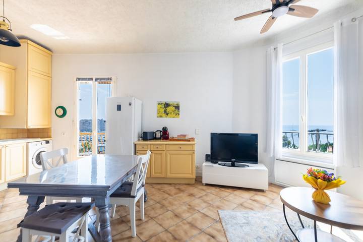 Appartement de vacances pour 4 personnes, avec vue et balcon - 1