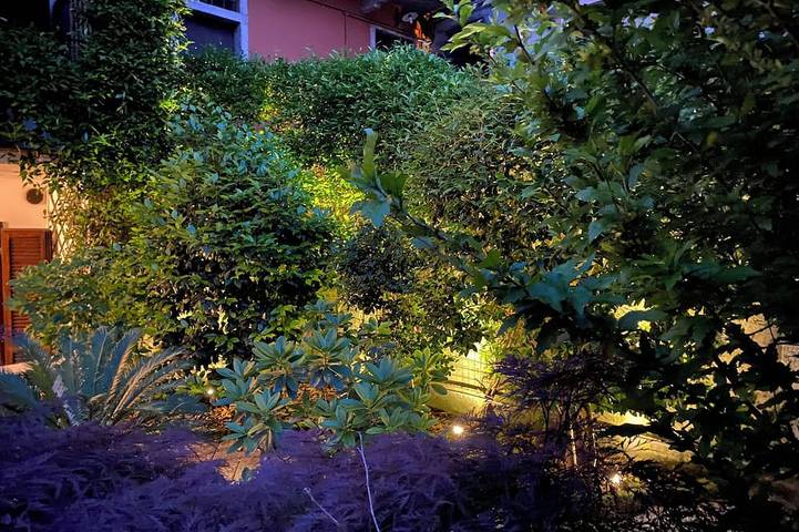 Ferienhaus für 7 Personen, mit Garten