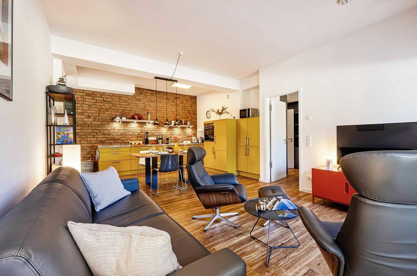 Geheel appartement, Fewo Dünenterrasse: Exklusive 92 m² Dünenterrassen-Fewo mit großer Terrasse in Prora, Binz