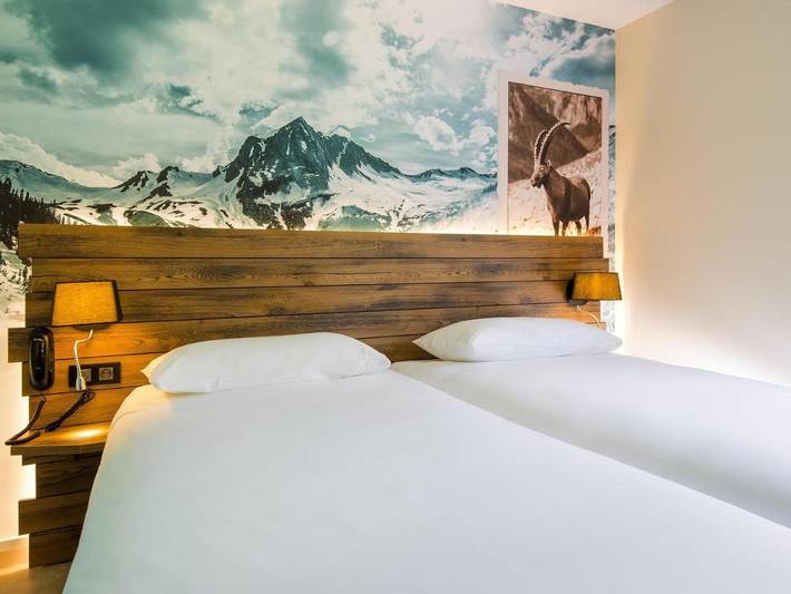 Hôtel pour 4 personnes, avec terrasse ainsi que jacuzzi et sauna à Sallanches - 3