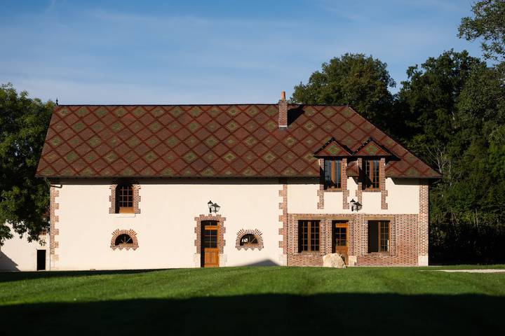 Bed and Breakfast 'Chasserie 1 Pmr – Grange Arthuis' mit Wlan und Klimaanlage in Lavau, Loire-Tal