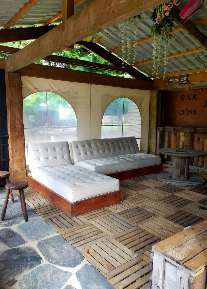 Location de vacances pour 15 personnes, avec bassin pour enfant ainsi que jacuzzi et jardin à Ploumagoar - 4