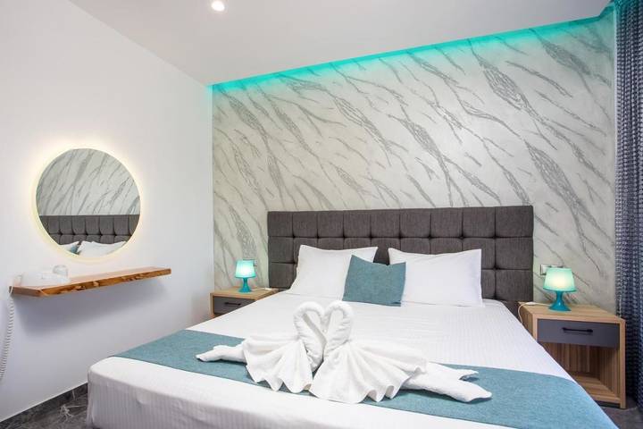 Appart’hôtel pour 7 personnes, avec vue ainsi que jardin et piscine