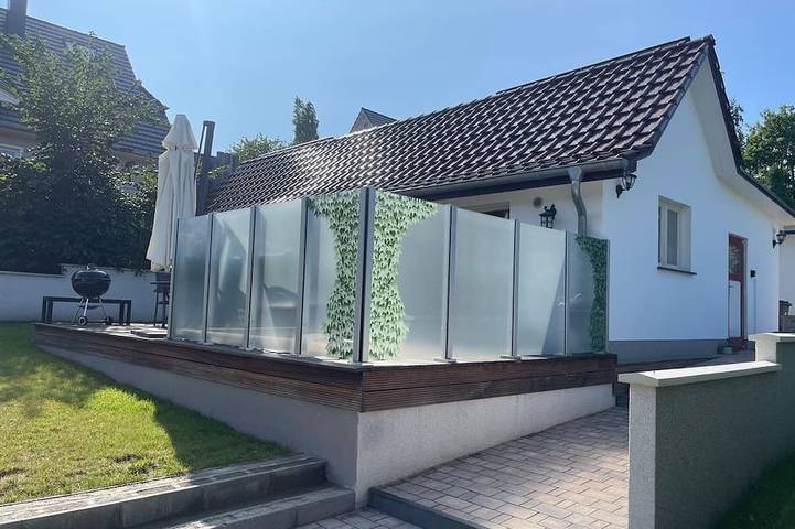 Ferienhaus für 6 Personen, mit Terrasse und Garten sowie Sauna in Binz