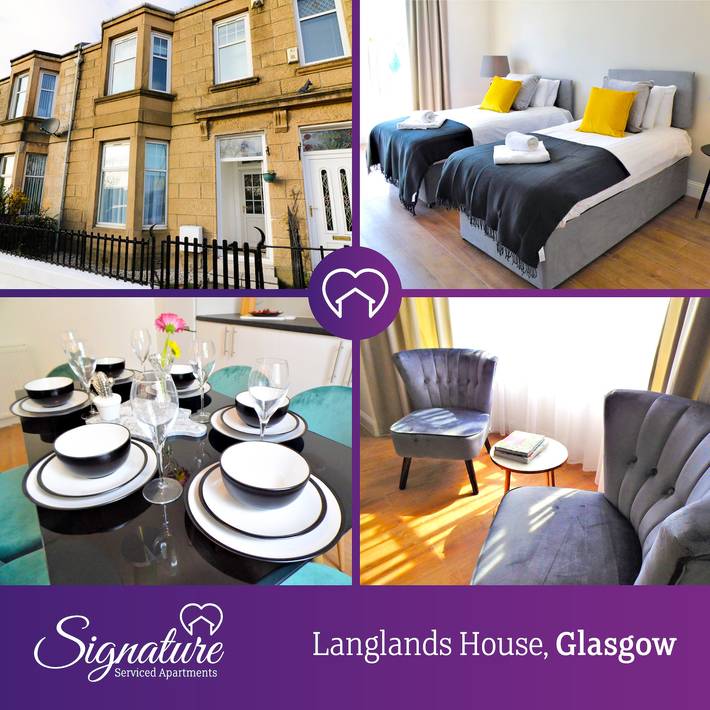 Holiday rental for 5 people, with garden in Glasgow