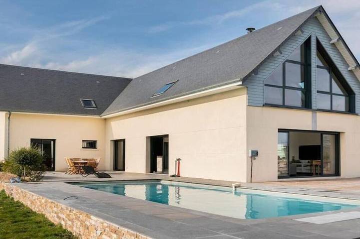 Maison de vacances pour 10 personnes, avec jardin