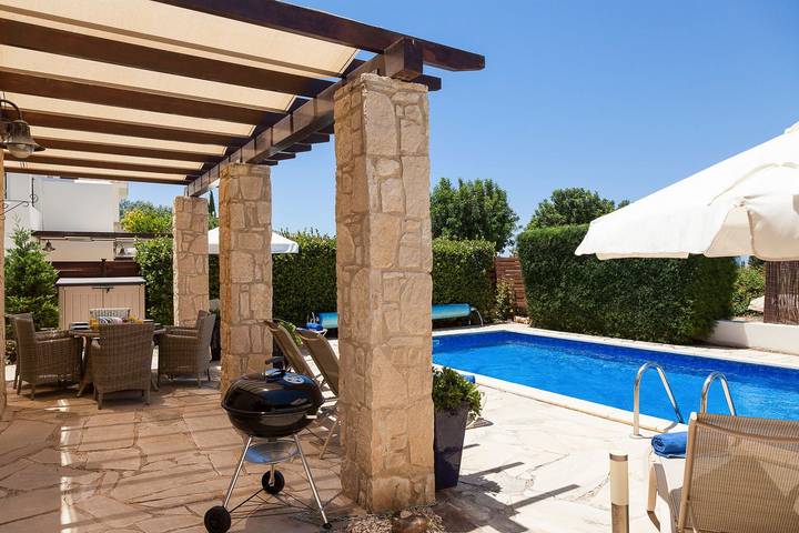 Bungalow für 6 Personen, mit Terrasse und Garten auf Zypern - 2