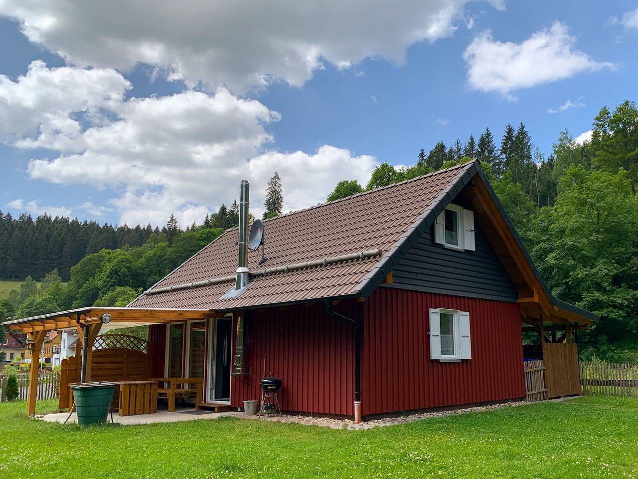 In Wildemann mit Terrasse in Wildemann, Harzvorland