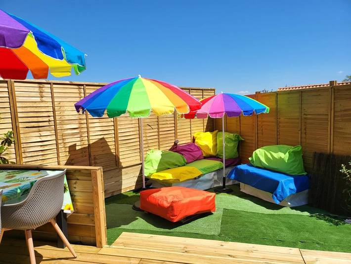 Maison de vacances pour 4 personnes, avec terrasse