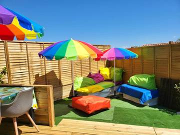 Location de vacances pour 4 personnes, avec terrasse dans Plage Du Murier Notre Dame De Monts