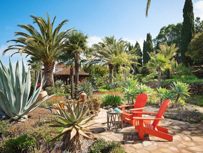 Ferienhaus für 7 Personen, mit Ausblick und Balkon sowie Garten und Pool in Puntagorda - 4