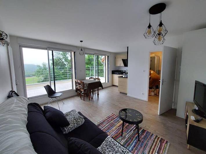 Appartement de vacances pour 2 personnes, avec terrasse et vue