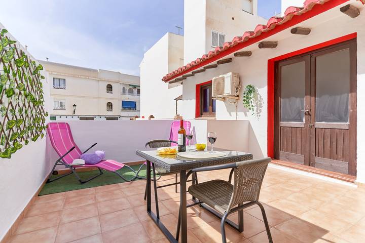 Estudio entero, Apartamento Estudio 'Estudio 1 C En El Centro De Nerja' Con Terraza Privada in Nerja Centre, Nerja