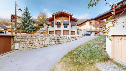 Chalet pour 10 personnes, avec vue et balcon, adapté aux familles dans Val-Cenis
