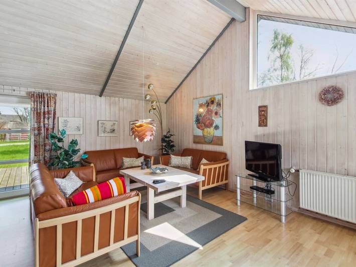 Ferienhaus für 6 Personen, mit Terrasse und Sauna in Dyngby Strand - 3