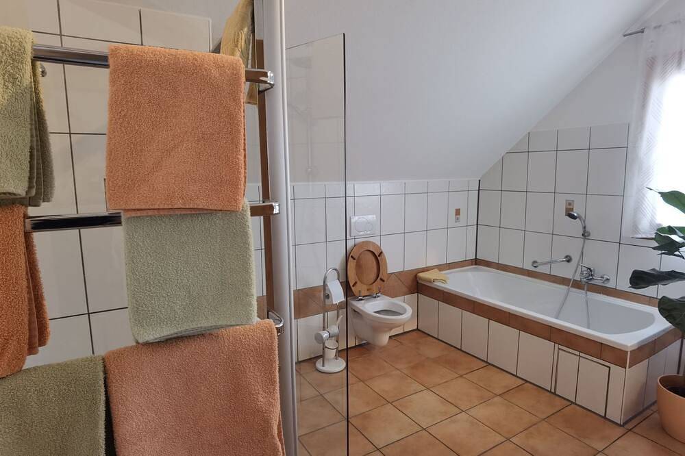 Ganze Wohnung, Nichtraucher- Ferienwohnung mit Balkon in Bad Buchau, Landkreis Biberach