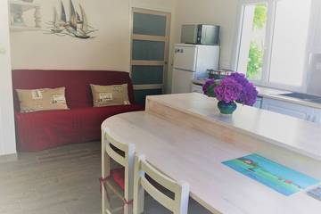 Gîte pour 4 personnes, avec terrasse et jardin à Noyal-Muzillac