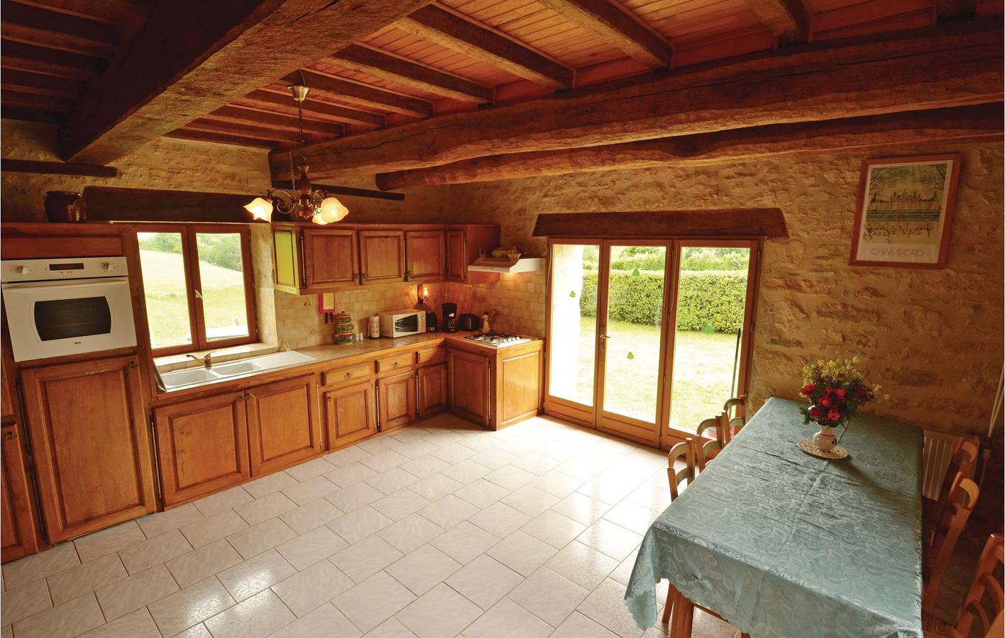 Acogedor apartamento de 111 m2 con piscina y cocina, cerca de La Chapelle-Saint-Jean in La Chapelle-Saint-Jean, Périgord Noir