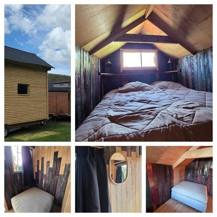 Glamping voor 4 personen, met terras, met huisdier in Provincie Luxemburg