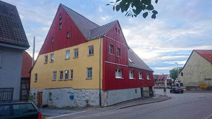 Ferienwohnung für 3 Personen, mit Terrasse und Garten sowie Sauna in Sachsenheim