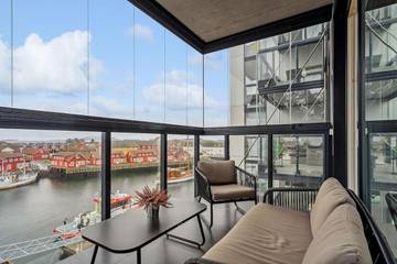 Gîte pour 4 personnes, avec vue et balcon dans Svolvær