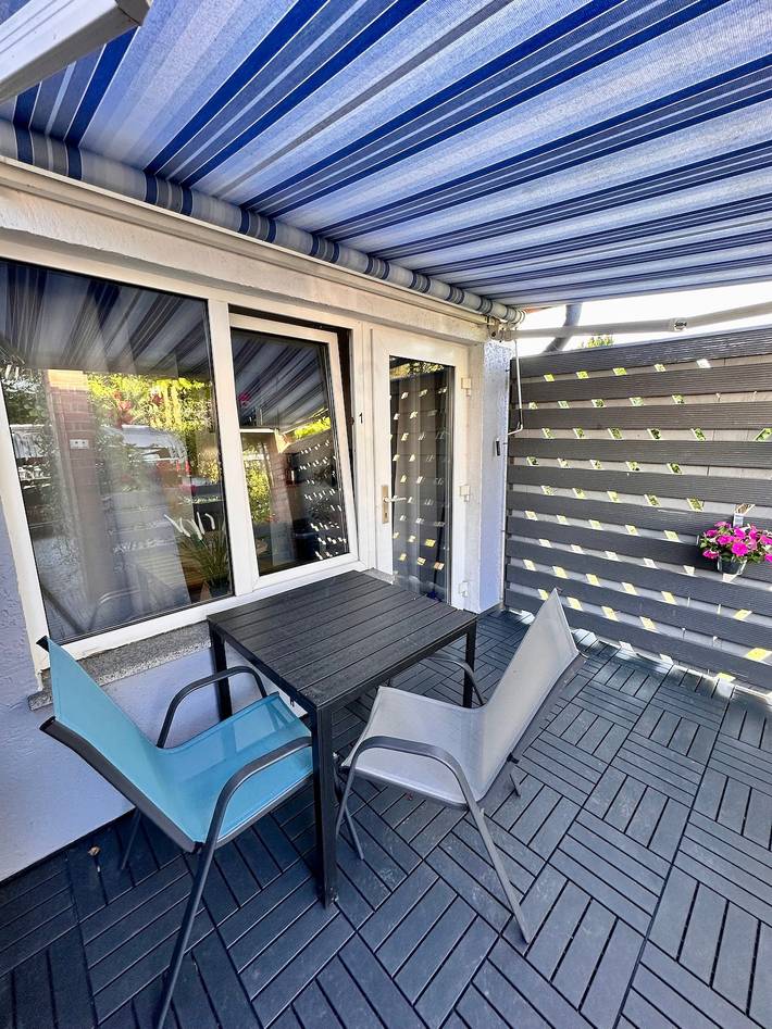 Appartement de vacances pour 3 personnes, avec terrasse et jardin, animaux acceptés - 1