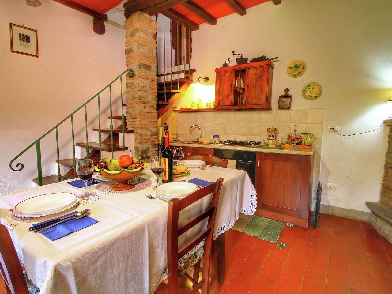 Våningshus i Cortona in Provinsen Arezzo