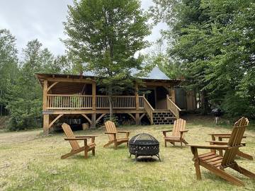 Log Cabin for 8 People in Burke, Vermont, Photo 2