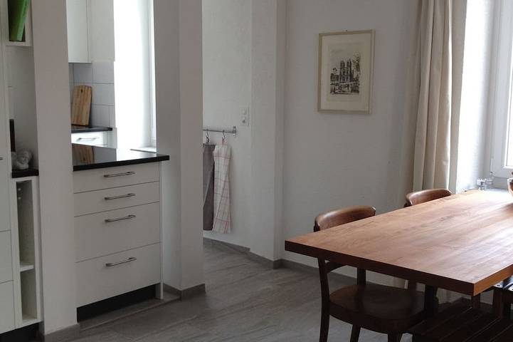 Ferienwohnung für 4 Personen, mit Balkon und Garten in Klosters
