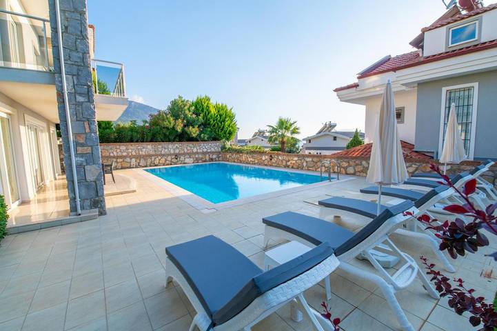 Location de vacances pour 6 personnes, avec balcon et jardin à Fethiye (Muğla) - 4