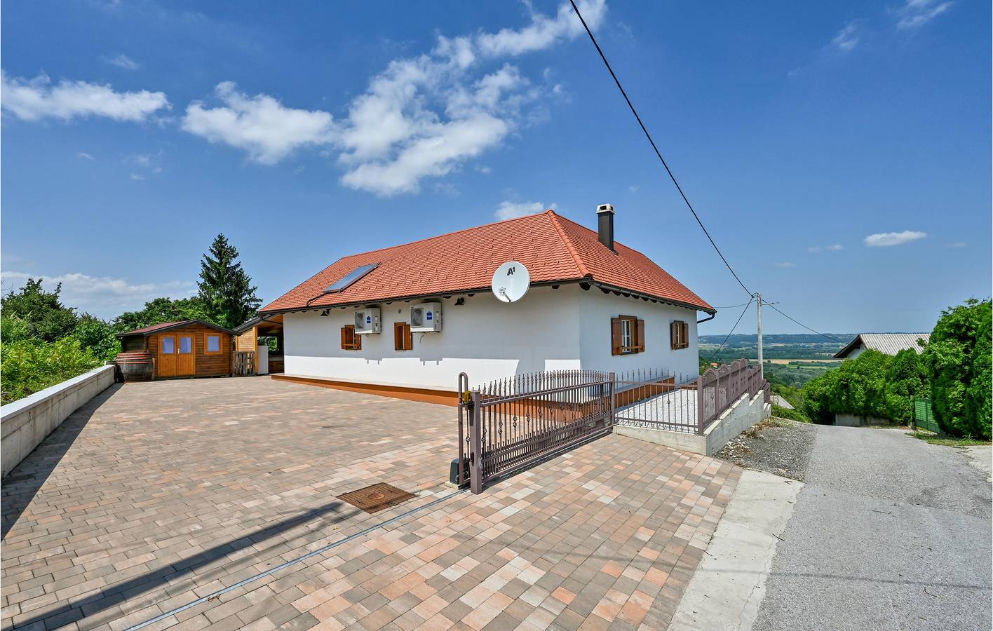 Ferienhaus für 8 Personen mit Sauna in Varazdin