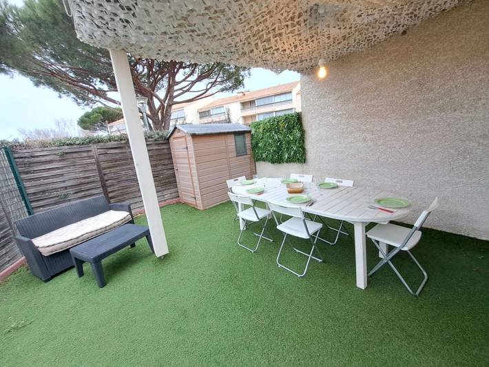 Ganze Wohnung, Haus für 6 Personen in Marseillan Plage mit Parkplatz in Marseillan, Mittelmeerküste (Frankreich)