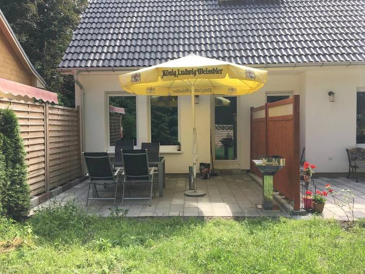Ferienhaus für 7 Personen, mit Terrasse und Garten sowie Ausblick