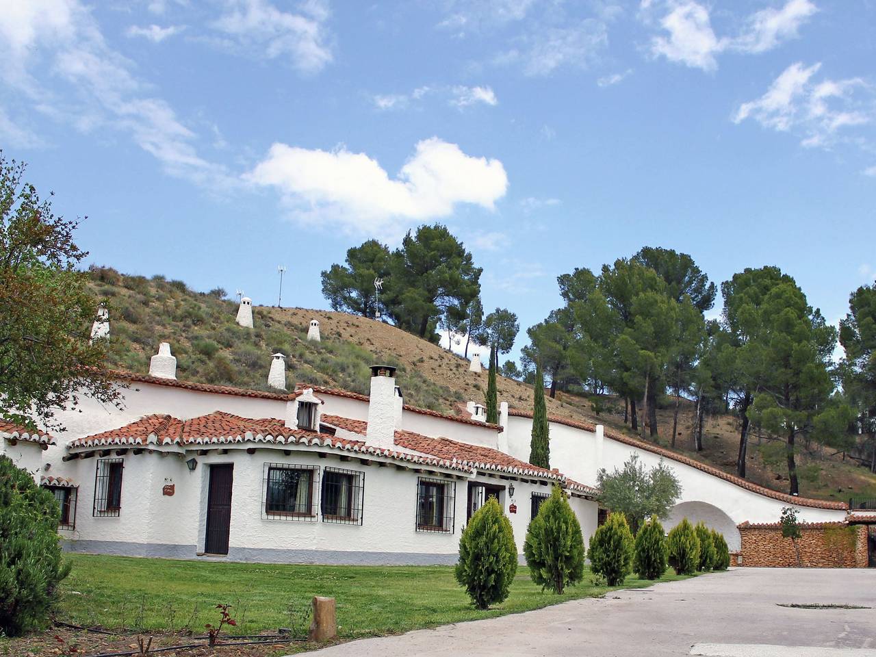 Villa près de Grenade avec vue sur la Sierra in Alcudia de Guadix, Valle del Zalabí