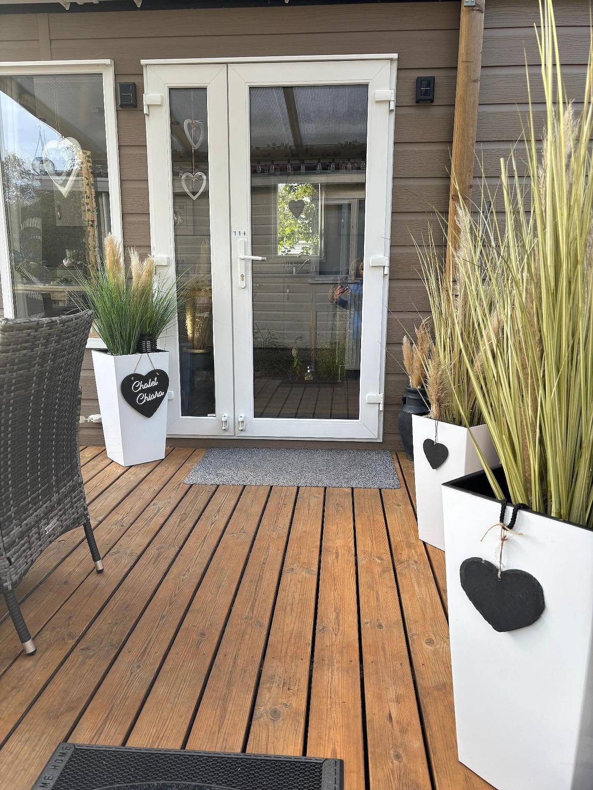 Ganze Ferienwohnung, Chalet "Chiara" in Strandlage in Lauwersmeer, Niederländische Nordsee