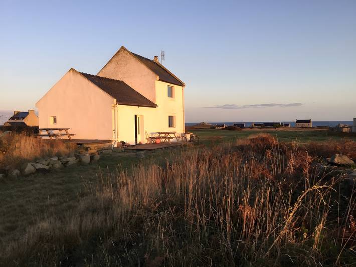 Maison de vacances pour 2 personnes, avec jardin à Ouessant