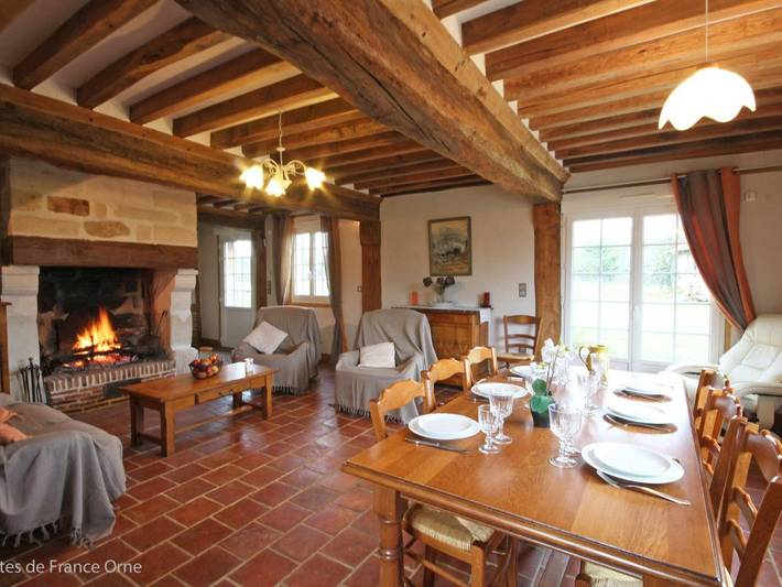 Gîte pour 6 personnes, avec terrasse et jardin dans Orne - 4