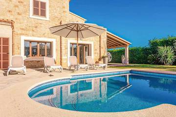Finca für 9 Personen, mit Terrasse in Calonge (Mallorca)