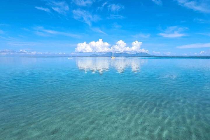 Location de vacances pour 4 personnes, avec terrasse ainsi que piscine et jardin dans Punaauia - 2