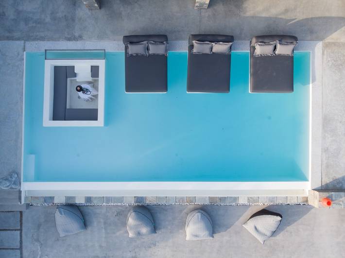 Villa pour 10 personnes, avec piscine ainsi que terrasse et sauna dans Kea - 4