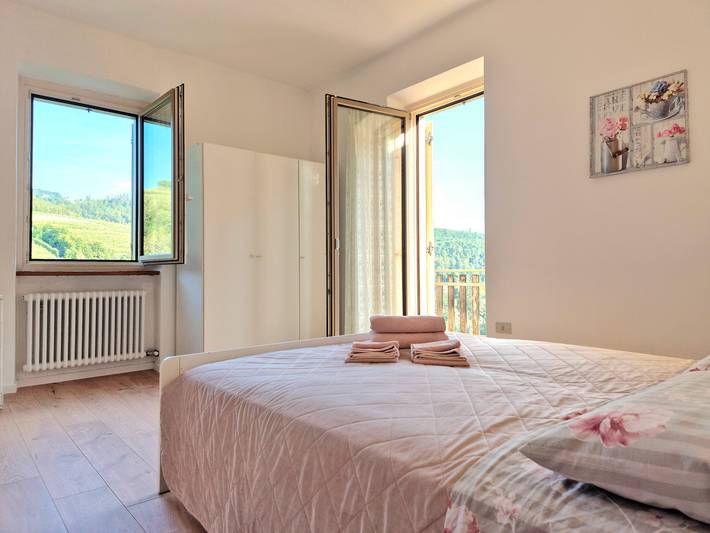 Ferienwohnung für 2 Personen, mit Balkon im Trentino